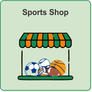 Gift shop icon